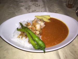 こちらはライスに
